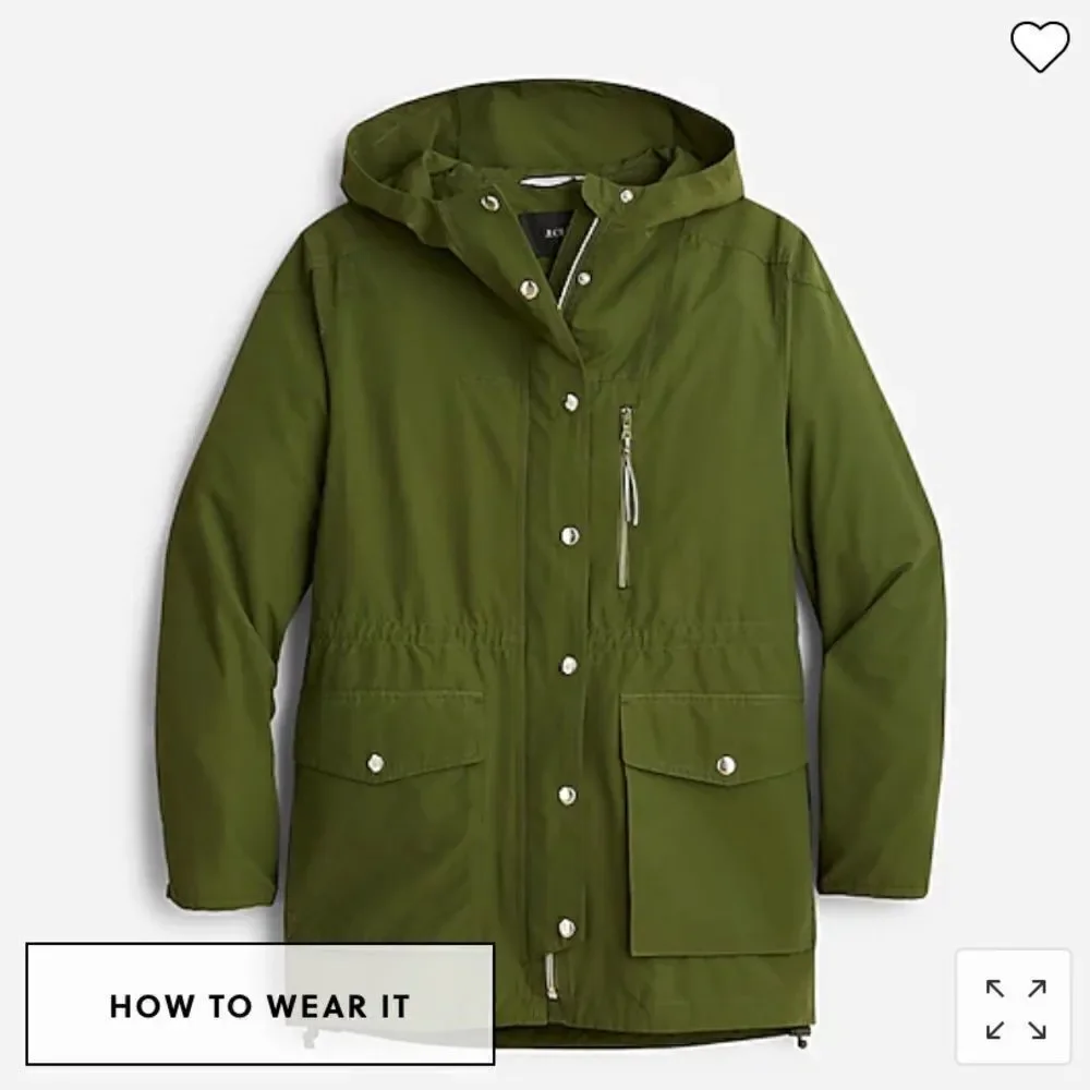 J. Crew Relaxed perfect lightweight jacket* - Picture 1 of 16